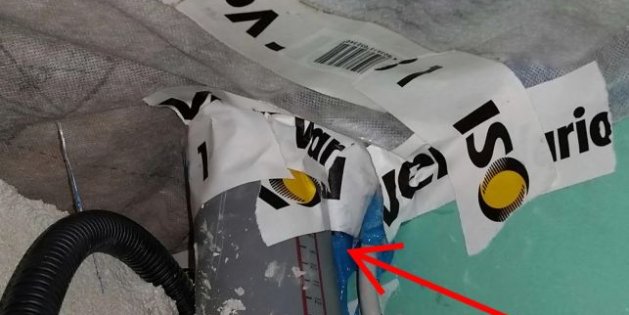 Leckage der Luftdichtheitsebene